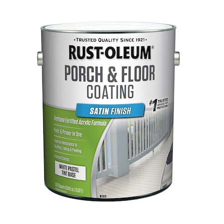 Porch & Floor Rust-Oleum Porch & Floor Satin Tint Base Porch and Floor Paint+Primer 1 gal 262360